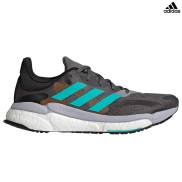 adidas Solarboost 4 Men's Shoes, Grey/Mint/Orange
