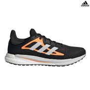 adidas Solarglide 3 Men's Shoes, Black/White/Orange