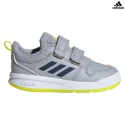 adidas Tensaur I Kids Shoes, Halo Silver/Crew Navy