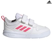 adidas Tensaur I Kids Shoes, White/Real Pink