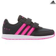 adidas VS Switch 2 CMF C Kids Shoes, Carbon/Pink