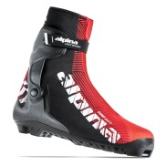 Alpina Comp Skate Ski Boots, Red/White/Black