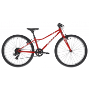 Amulet Fun SH 24'' Bike, cherry red/silver | 9,9 kg | 115-135 cm