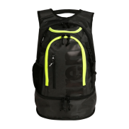 Arena Fastpack 3.0 40L Backpack, dark smoke/neon yellow