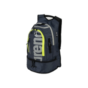 Arena Fastpack 3.0 40L Backpack, navy/neon yellow