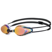 Arena Tracks Mirror Goggles, White/Red/Black