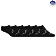 Asics 6ppk Invisible Socks, Black