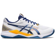 Asics Gel-Tactic Men's Shoes, White/Deep Ocean