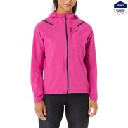 Asics Accelerate Waterproof 2.0 Women's Jacket, Fuchsia Red