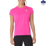 Asics Fujitrail Logo SS Top, Pink Glo