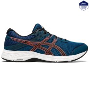 Asics Gel-Contend 6 Men's Shoes, blue/sunrise red