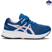 Asics Gel-Contend 7 PS Kid's Shoes, Lake Drive/Barely Rose