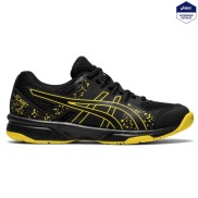 Asics Gel-Flare 7 GS Kid's Indoor Shoes, Black/Yellow