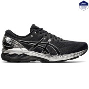Asics Gel-Kayano 27 Platinum Men's Shoes, Black/Silver