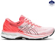 Asics Gel-Kayano 27 Tokyo Women's Shoes, White/Sunrise Red