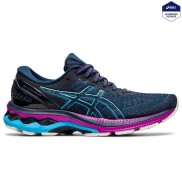 Asics Gel-Kayano 27 Women's Shoes, French Blue/Digital Aqua