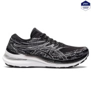 Asics Gel-Kayano 29 Women's Running Shoes, Black/White