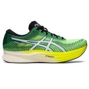 Asics Magic Speed 2 Men's Running Shoes, Safety Yellow/White