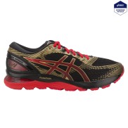Asics Gel-Nimbus 21 Men's Running Shoes, Black/Red