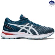 Asics Gel-Nimbus 22 Men's, Steel/Magnetic Blue | Vīriešu Skriešanas Apavi
