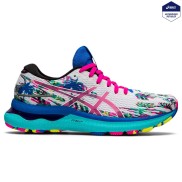 Asics Gel-Nimbus 24 Women's, White/Pink Glo