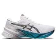 Asics Novablast 3 Platinium Women's Running Shoes, White/Pure Silver