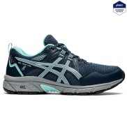 Asics Gel-Venture 8 Waterproof Women's Shoes, Mako Blue/Oasis Green