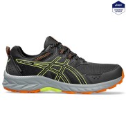Asics Gel-Venture 9 Waterproof Men's Shoes, Graphite Grey/Neon Lime