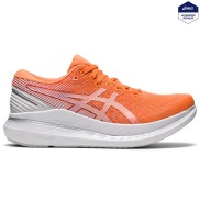 Asics Glideride 2 Women's Running Shoes, Sun Peach/White