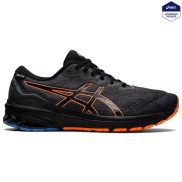Asics GT-1000 11 GTX Men's Running Shoes, Black/Shocking Orange
