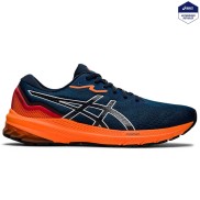 Asics GT-1000 11 Men's Shoes, French Blue/Shocking Orange