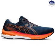Asics GT-2000 10 Men's Running Shoes, Mako Blue/Shocking Orange