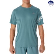 Asics Icon SS Men's Top, Foggy Teal/Brilliant White