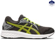 Asics Jolt 2 GS Kid's Running Shoes, Grey/Lime