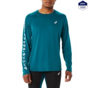 Asics Katakana Men's LS T-Shirt, Velvet Pine