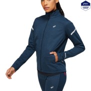 Asics Lite-Show Women's Winter Run Jacket, blue heather