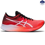 Asics Magic Speed Women's Running Shoes, sunrise red/white