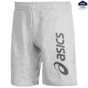 Asics Men's Big Logo Sweat Short, Grey