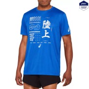 Asics Men's Kanji Top T-Shirt, Blue