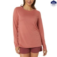 Asics Nagino Run LS Women's Top, Light Garnet