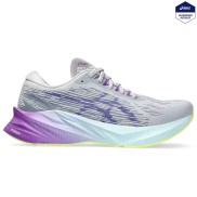 Asics Novablast 3 Women's Shoes, Piedmont Grey/Blue Violet