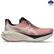 Asics Novablast 4 TR Women's Shoes, Nature Bathing/Rose Rouge