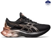 Asics Novablast Platinum Women's, Black/Rose Gold
