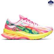 Asics Novablast Women's Running Shoes, Hot Pink/Sour Yuzu