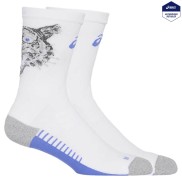 Asics Performance Run Crew Socks, White