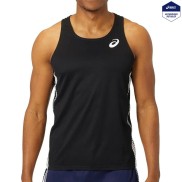 Asics Practice Mens Running Shirt, Black | Vīriešu Skriešanas Krekls