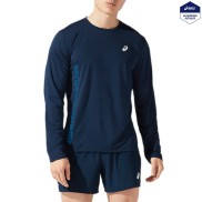 Asics Run LS Men's Top, French Blue/Reborn Blue