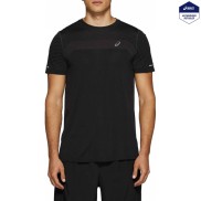 Asics Seamless Short Sleeve Running Top Texture, Black
