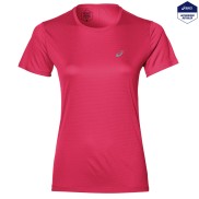 Asics Silver SS Women's Top, pixel pink