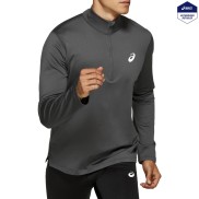 Asics Silver Winter 1/2 zip Men's Top, Grey